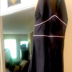 Black Halter Dress 90s